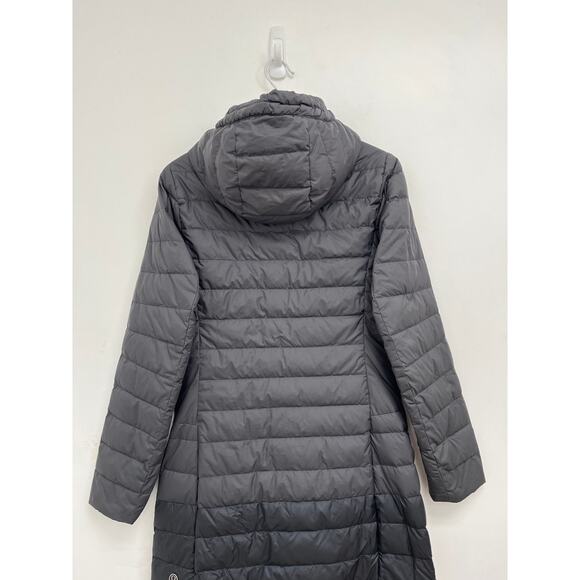 1X A Lady 650-Fill Goose Down Hooded Puffer Warm Lightweight Winter Jacket Size6 - Picture 4 of 13